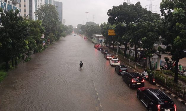 Jaksel Mulai Kering, Jaktim Masih Terendam Banjir