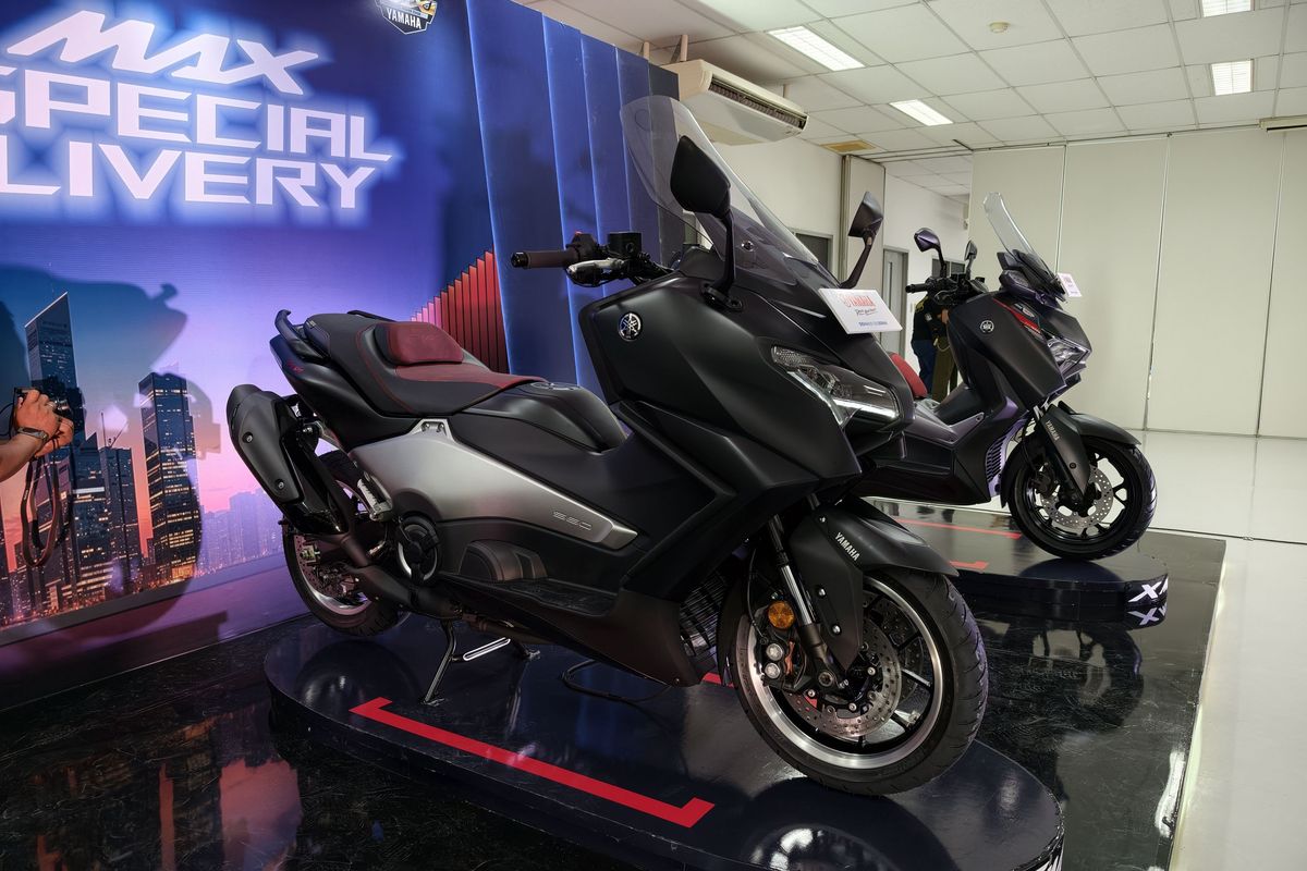 Resmi Mengaspal! Yamaha TMAX Baru Di Jual Rp400 Jutaan